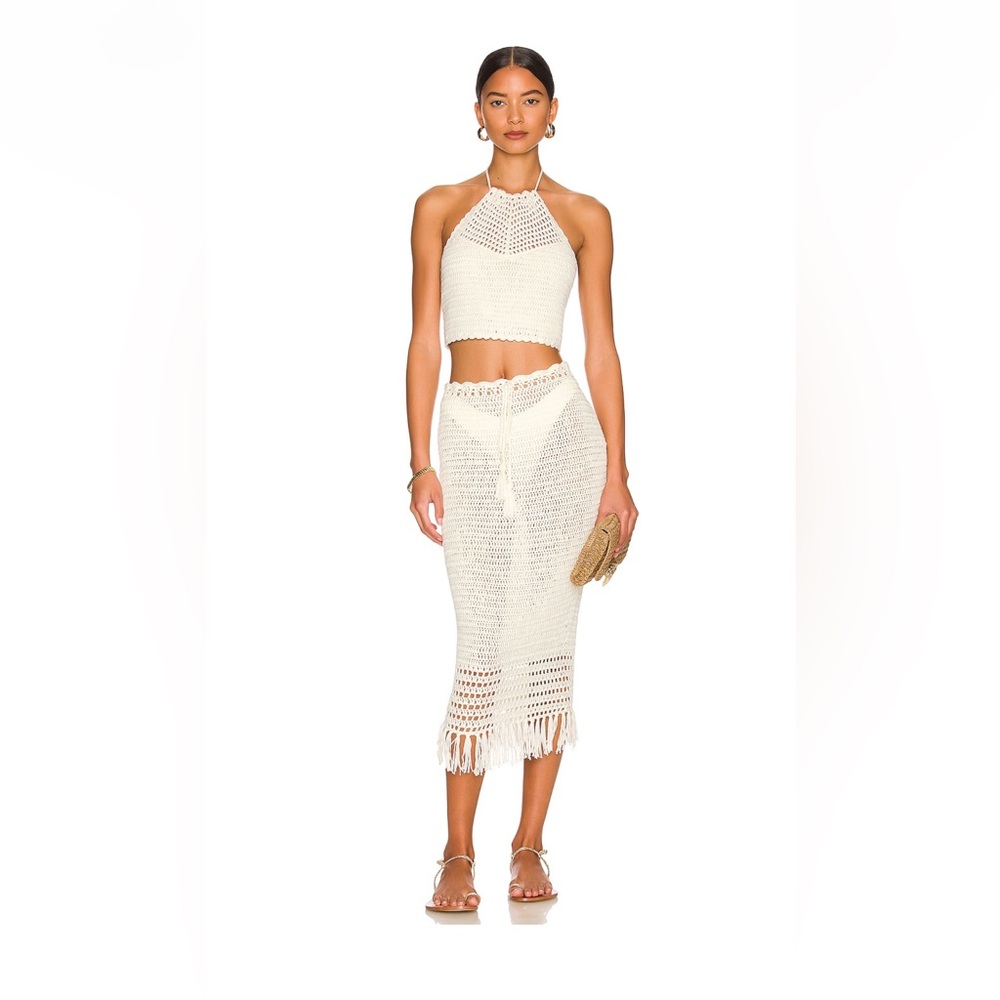 Revolve Boho Knit Set